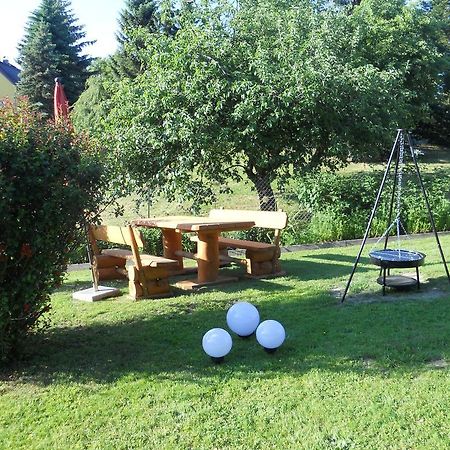Ferienhaus Zittau Oberlausitz & Ferienwohnung Am Hamann Berg Exterior foto
